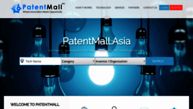 What Patentmall.asia website looked like in 2019 (4 years ago)