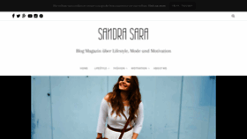 What Purelysandy.com website looked like in 2019 (4 years ago)
