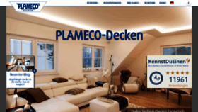 What Plameco.de website looked like in 2019 (4 years ago)