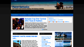 What Planetbarbadosblog.com website looked like in 2019 (4 years ago)