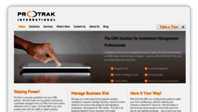 What Protrak.com website looked like in 2019 (4 years ago)