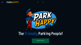 What Parkhappy.net website looked like in 2019 (4 years ago)