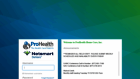 What Prohealth.devero.com website looked like in 2019 (4 years ago)