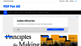 What Pdforall.com website looked like in 2019 (4 years ago)
