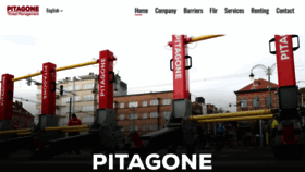 What Pitagone.com website looked like in 2019 (4 years ago)