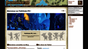 What Pathfinder-fr.org website looked like in 2019 (4 years ago)