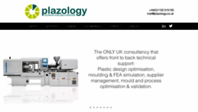 What Plazology.co.uk website looked like in 2019 (4 years ago)