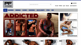 What Pridefactory.com website looked like in 2019 (4 years ago)