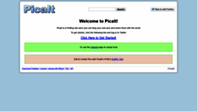 What Picalt.com website looked like in 2019 (4 years ago)