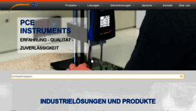 What Pce-instruments.cl website looked like in 2019 (6 years ago)