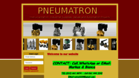 What Pneumatron.co.za website looked like in 2019 (4 years ago)