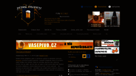 What Pivnirecenze.cz website looked like in 2019 (4 years ago)
