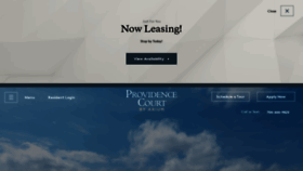 What Providencecourtapts.net website looked like in 2019 (4 years ago)