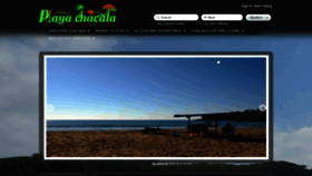 What Playachacala.com website looked like in 2019 (4 years ago)