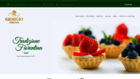 What Pasticceriagiorgio.it website looked like in 2019 (4 years ago)