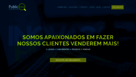 What Publicon.com.br website looked like in 2019 (6 years ago)