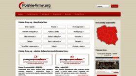 What Polskie-firmy.org website looked like in 2019 (4 years ago)
