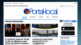 What Portal-local.com website looked like in 2019 (4 years ago)