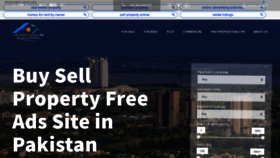 What Propertysale.pk website looked like in 2019 (4 years ago)