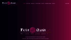 What Petsoasisuae.com website looked like in 2019 (4 years ago)