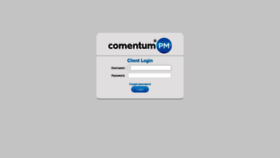 What Pm.comentum.com website looked like in 2019 (4 years ago)