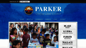 What Parkerusd.org website looked like in 2019 (4 years ago)