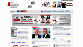 What Petbusinessworld.co.uk website looked like in 2019 (4 years ago)