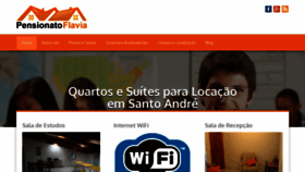 What Pensionatoflavia.com.br website looked like in 2019 (4 years ago)