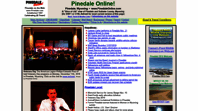 What Pinedaleonline.com website looked like in 2019 (4 years ago)