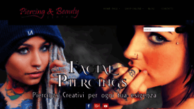 What Piercingbeautycenter.com website looked like in 2019 (4 years ago)