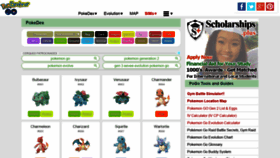 What Pokevolver.com website looked like in 2019 (4 years ago)