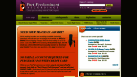 What Partpredominant.com website looked like in 2019 (4 years ago)