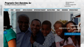 What Progressivecareassociates.com website looked like in 2019 (4 years ago)