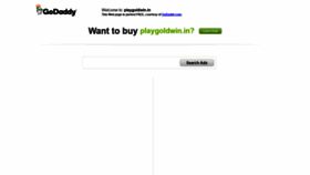 What Playgoldwin.in website looked like in 2019 (4 years ago)