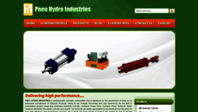 What Pneuhydroindustries.com website looked like in 2019 (4 years ago)
