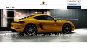 What Porschecentreparramatta.com.au website looked like in 2019 (5 years ago)