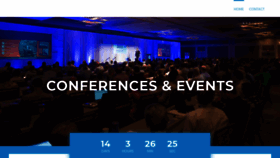 What Pbmconferences.com website looked like in 2019 (4 years ago)