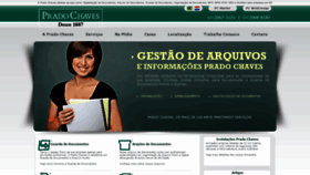 What Pradochaves.com.br website looked like in 2019 (4 years ago)