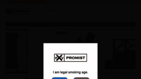 What Promistvapor.com website looked like in 2019 (4 years ago)