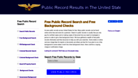 What Public-record-results.com website looked like in 2019 (4 years ago)