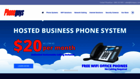 What Phoneguys.com website looked like in 2019 (4 years ago)