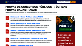 What Provasbrasil.com.br website looked like in 2019 (6 years ago)