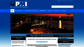 What Pmibatonrouge.org website looked like in 2019 (4 years ago)