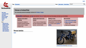 What Portlandwiki.org website looked like in 2019 (4 years ago)