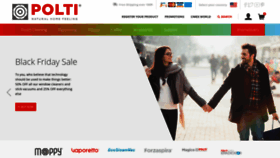 What Polti.com website looked like in 2019 (4 years ago)