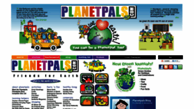 What Planetpals.com website looked like in 2019 (4 years ago)