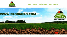 What Probagro.com website looked like in 2019 (4 years ago)