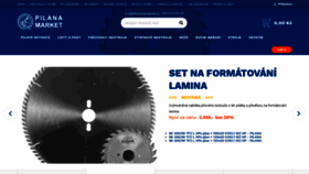 What Pilanamarket.cz website looked like in 2019 (4 years ago)