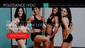 What Poledance4you.de website looked like in 2019 (4 years ago)