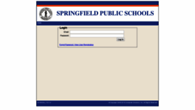 What Prportal.springfieldschools.com website looked like in 2019 (4 years ago)